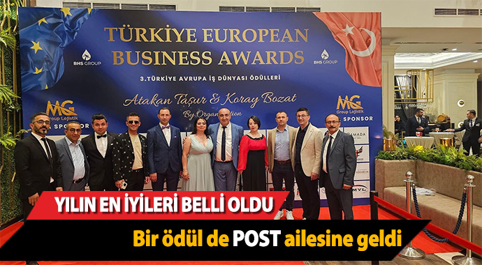 Türkiye-Avrupa iş dünyası ödülleri sahiplerini buldu