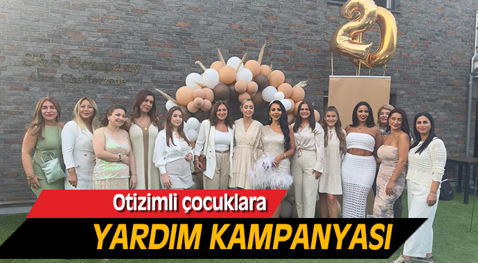 Otizimli çocuklara yardım kampanyası