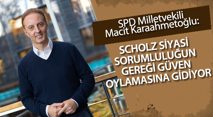 Scholz, siyasi sorumluluğun gereği güven oylamasına gidiyor