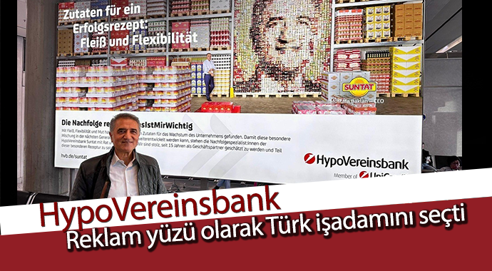 HypoVereinsbank, reklam yüzü olarak Türk işadamını seçti