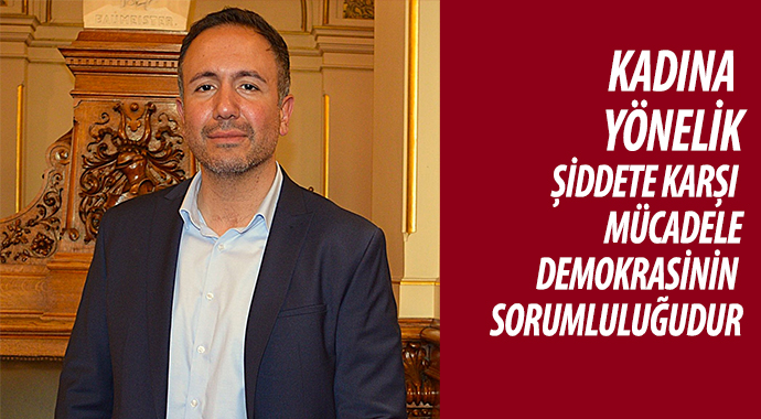 Kadına yönelik şiddete HAYIR