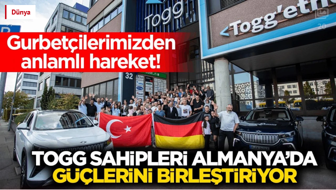 Almanya'da Togg kullanıcıları dernekleşiyor