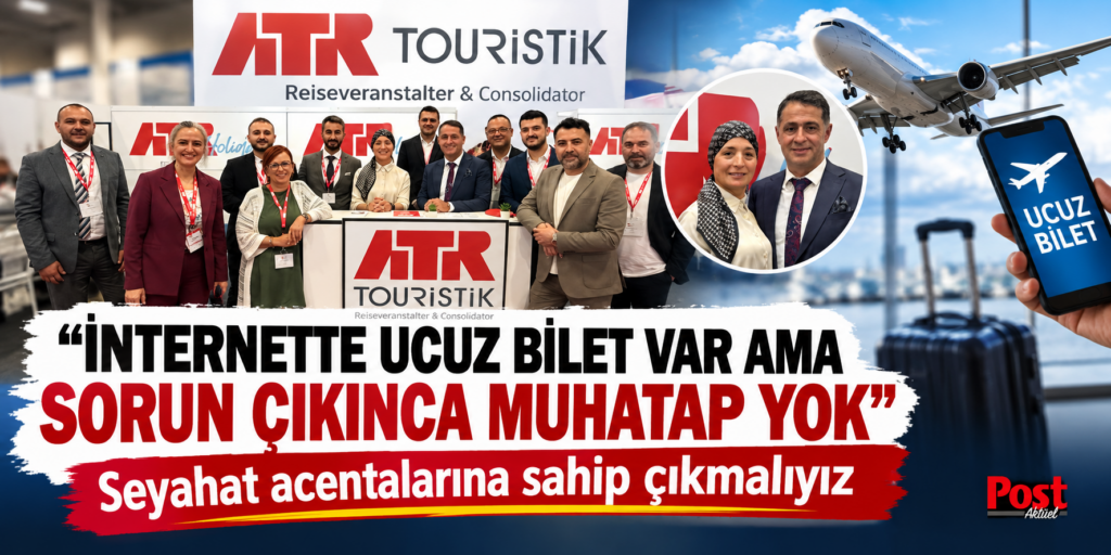 ATR TOURISTIK: “Seyahat acentelerine sahip çıkmalıyız”